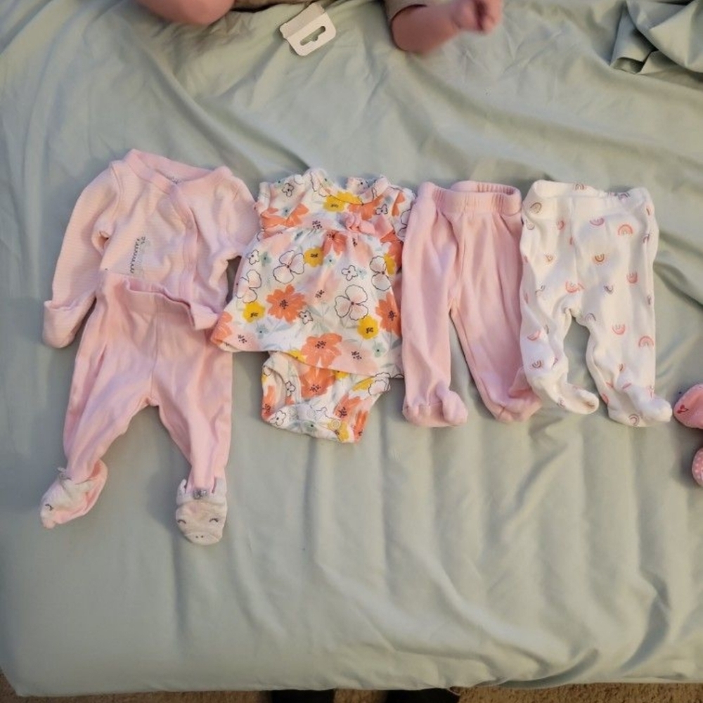 Premie girl clothes bundle